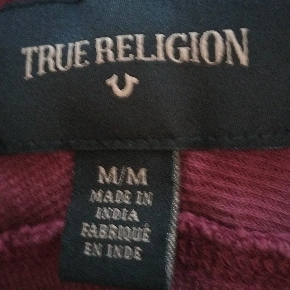 True Religion Men's henley size M